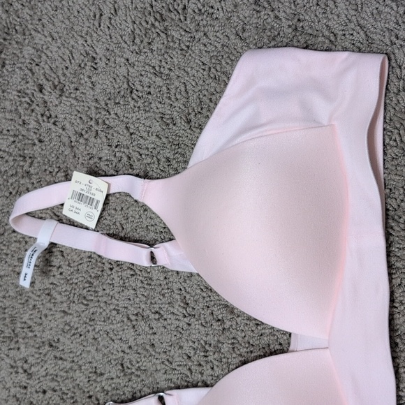 Aerie Sunnie Bra Real Good Light Pink Wire Free Wireless Size 34A - Picture 6 of 11